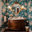 Load image into Gallery viewer, Ingram Cottage Victorian Roses Peel and Stick and Traditional Wallpaper
