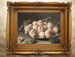 Load image into Gallery viewer, Still Life with Plate of Peaches and Grapes, by Louise Moillon, circa 1630
