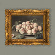 Load image into Gallery viewer, Still Life with Plate of Peaches and Grapes, by Louise Moillon, circa 1630
