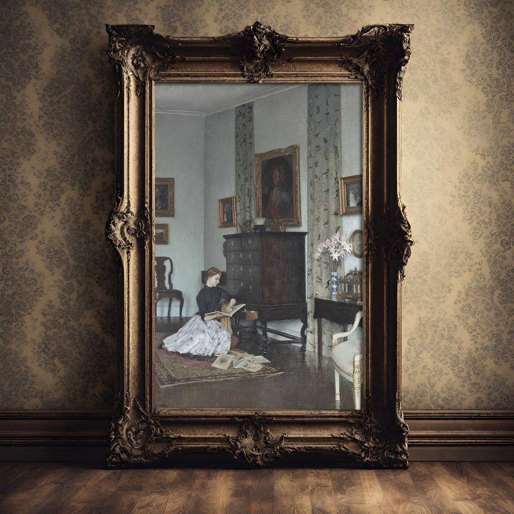 The Blue Room, by Leonard Campbell Taylor, circa 1874-1969