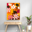 Load image into Gallery viewer, Vintage Abstract Flower Painting Wall Art Print
