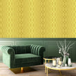 Load image into Gallery viewer, Arlington Avenue Gold Art Deco Wallpaper
