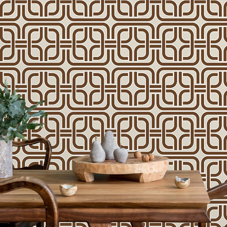 Egerton Place Mid-Century Modern Wallpaper