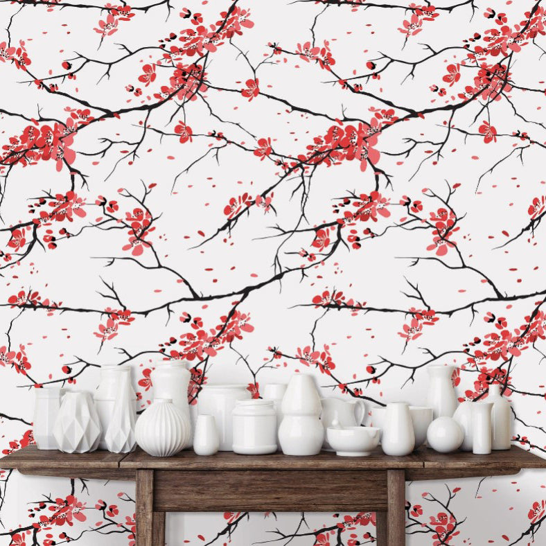 Aveley Lane Cherry Blossom Wallpaper