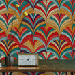 Load image into Gallery viewer, Teddington Close Colorful Art Deco Wallpaper
