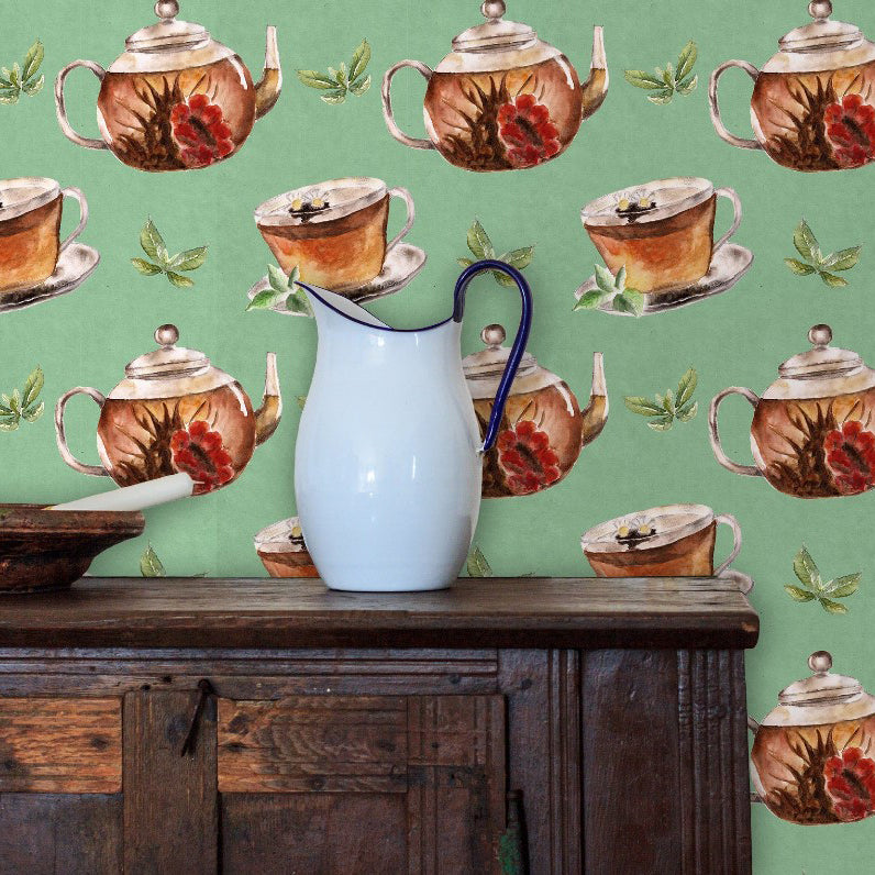 Estel Avenue English Tea Party Wallpaper