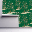 Load image into Gallery viewer, Agusta Way Botanical Chinoiserie Wallpaper
