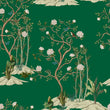 Load image into Gallery viewer, Agusta Way Botanical Chinoiserie Wallpaper
