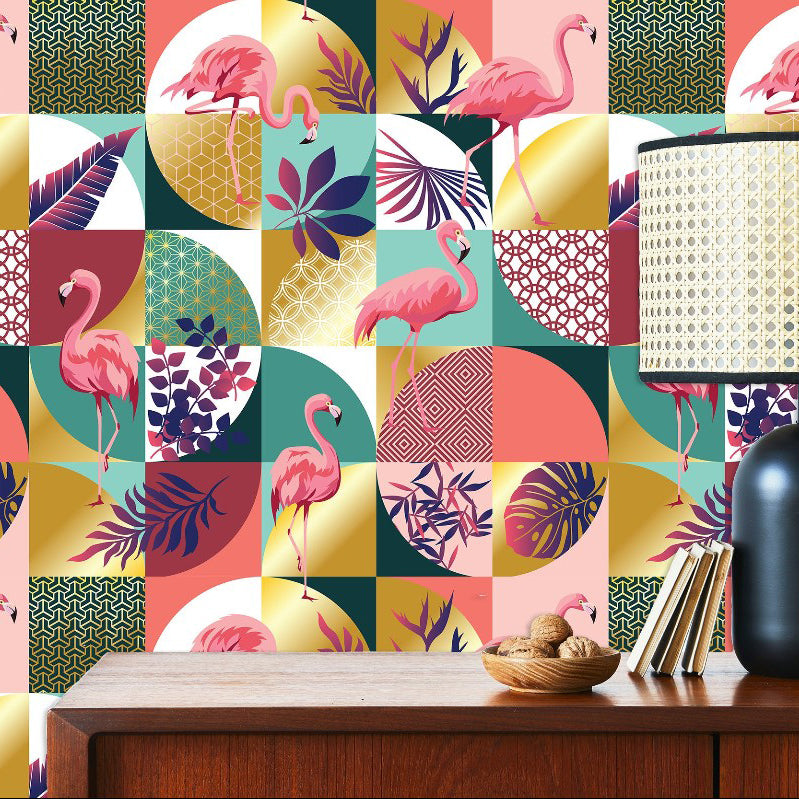 Salmona Street Tropical Wallpaper