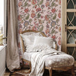 Load image into Gallery viewer, Trellis Square Victorian Floral Wallpaper

