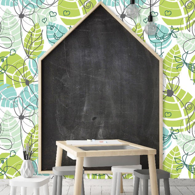 Hannah Hill Fun Whimsical Wallpaper