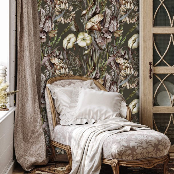 Tara Mews Victorian Floral Wallpaper