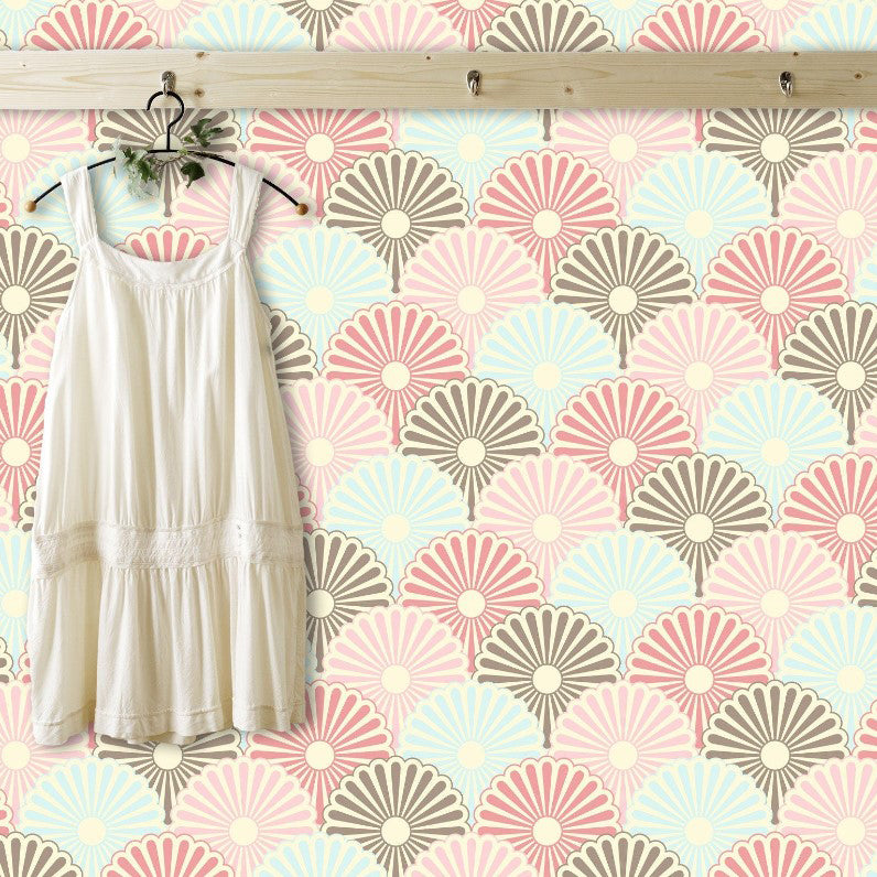 Lydia Lane Pastel Geometric Wallpaper