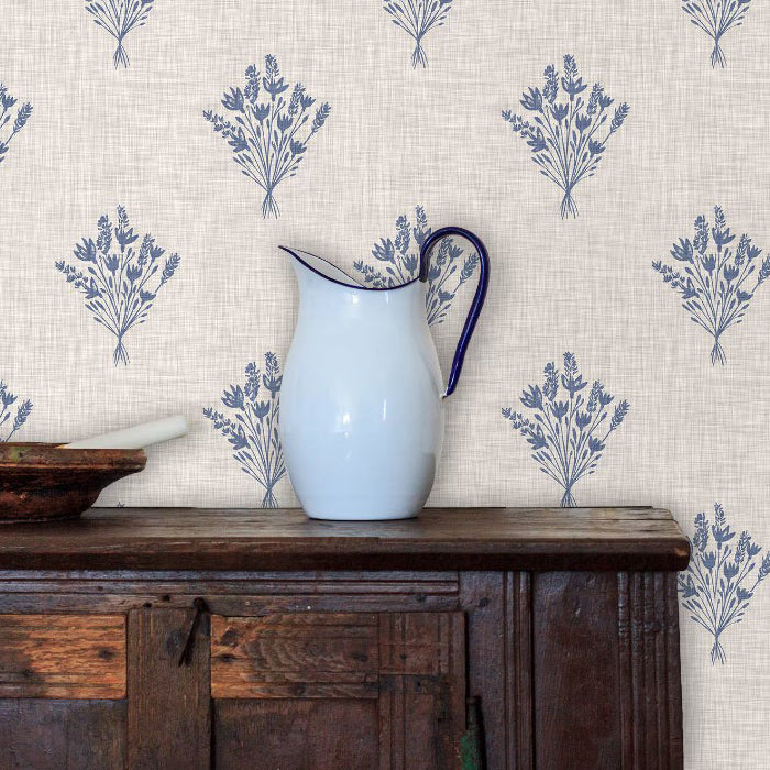 Algernon Road Farmhouse Lavender Wallpaper