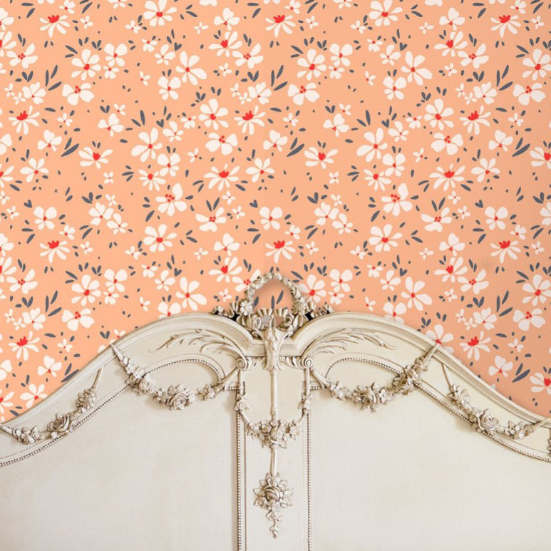 Bedgebury Gardens Chintz Floral Wallpaper