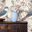 Load image into Gallery viewer, Wilna Road Botanical Bird Wallpaper
