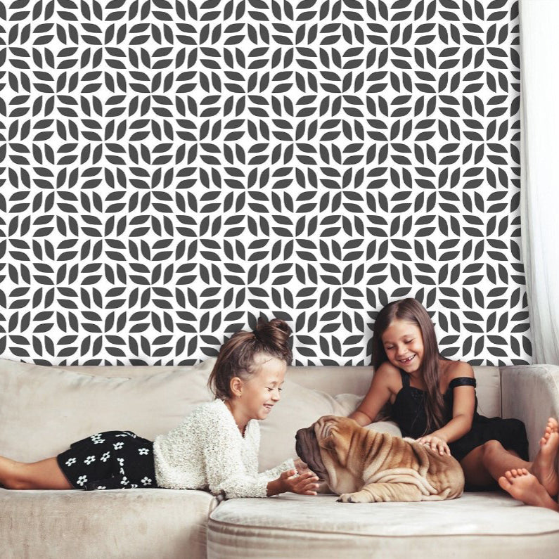 Canfield Place Modern Geometric Wallpaper