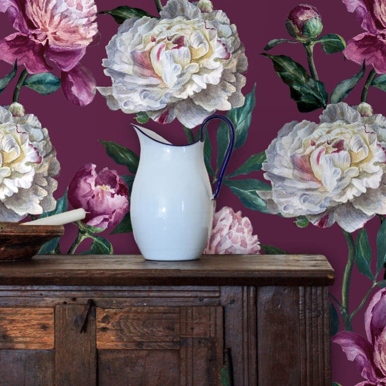 Blair Road Victorian Floral Wallpaper