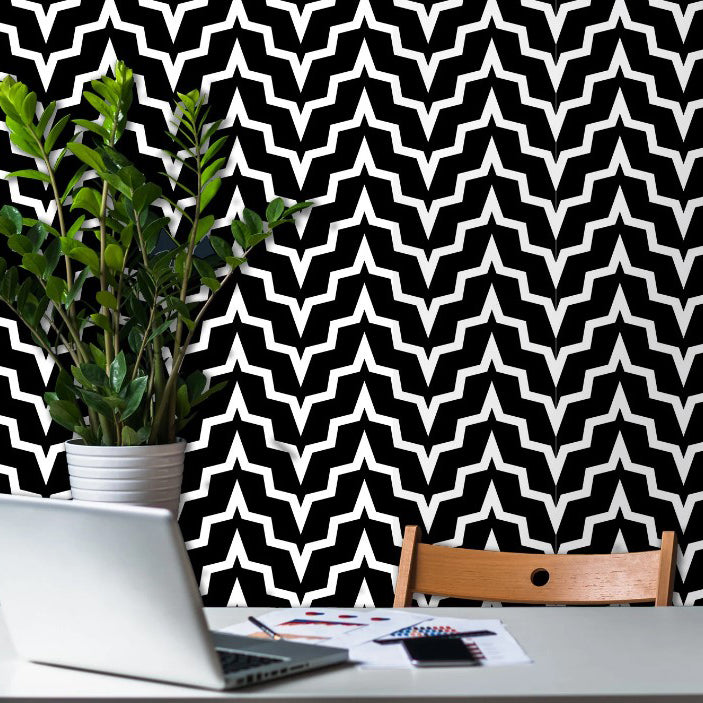 Varndell Street Bold Geometric Wallpaper