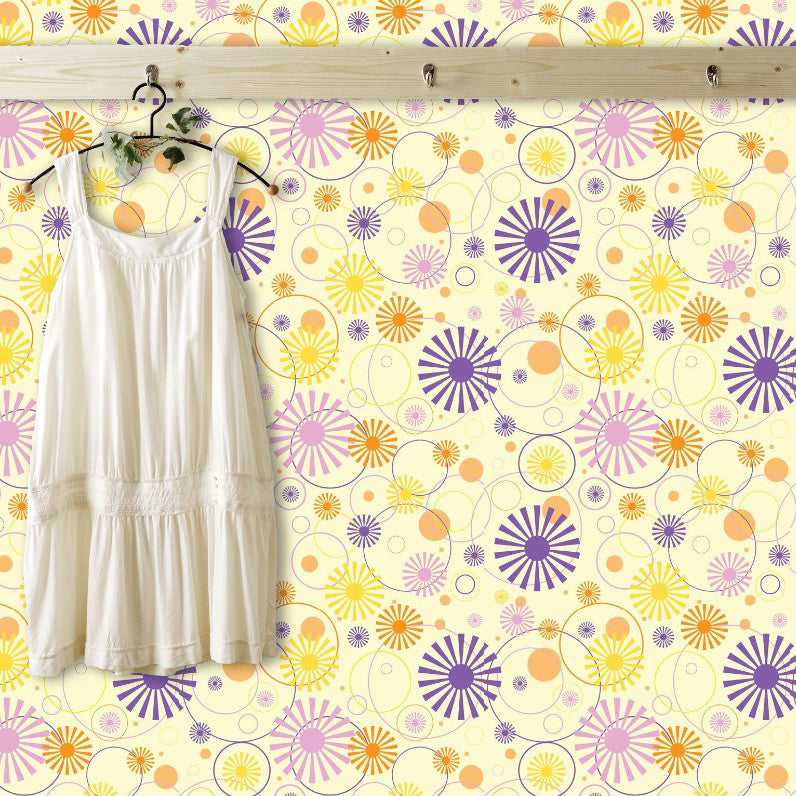 Darcies Mews Whimsical Floral Wallpaper