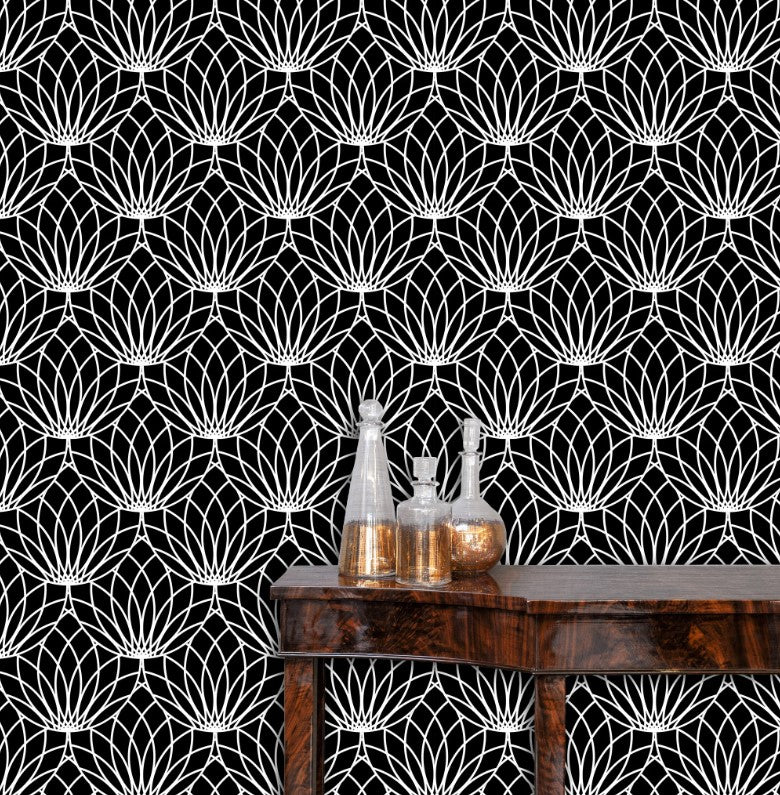 Whichcote Street Geometric Art Deco Wallpaper