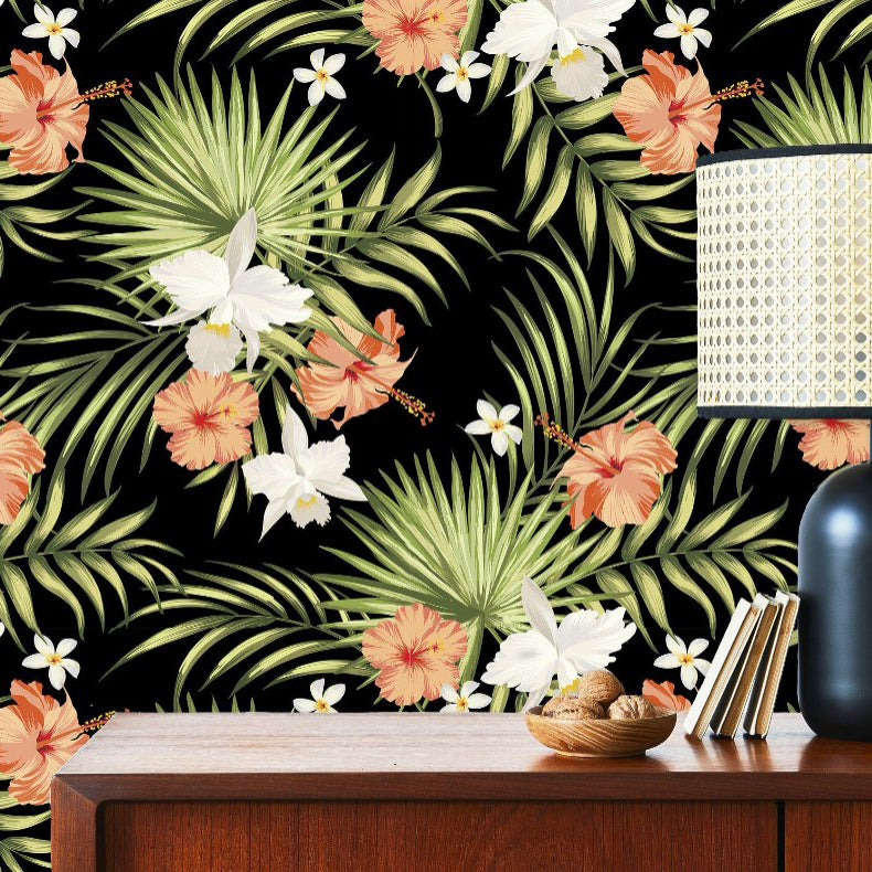 Beeches Coast Vintage Tropical Wallpaper