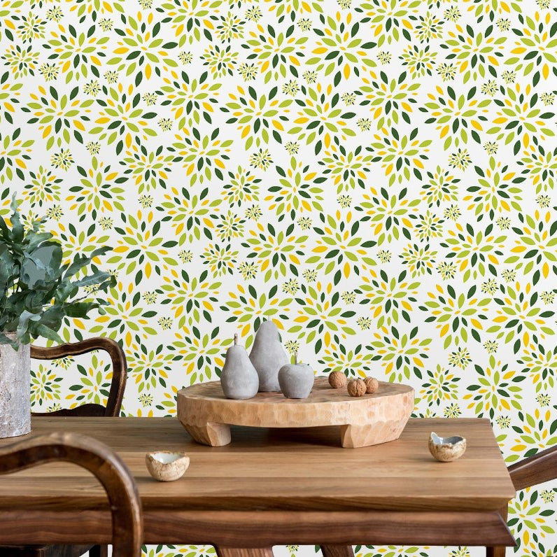 Elysia Lane Vintage Floral Wallpaper