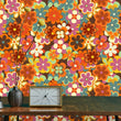 Load image into Gallery viewer, Camille Bold Retro Floral Wallpaper
