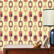 Load image into Gallery viewer, Cecil Close Geometric Retro Wallpaper
