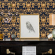 Load image into Gallery viewer, Brockley Hall Victorian Damask Wallpaper
