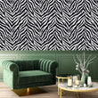 Load image into Gallery viewer, Buller Close Zebra Print Wallpaper
