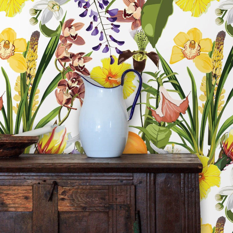 Bentfield Gardens Floral Wallpaper