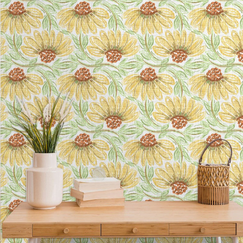 Albuhera Mews Cottage Floral Wallpaper