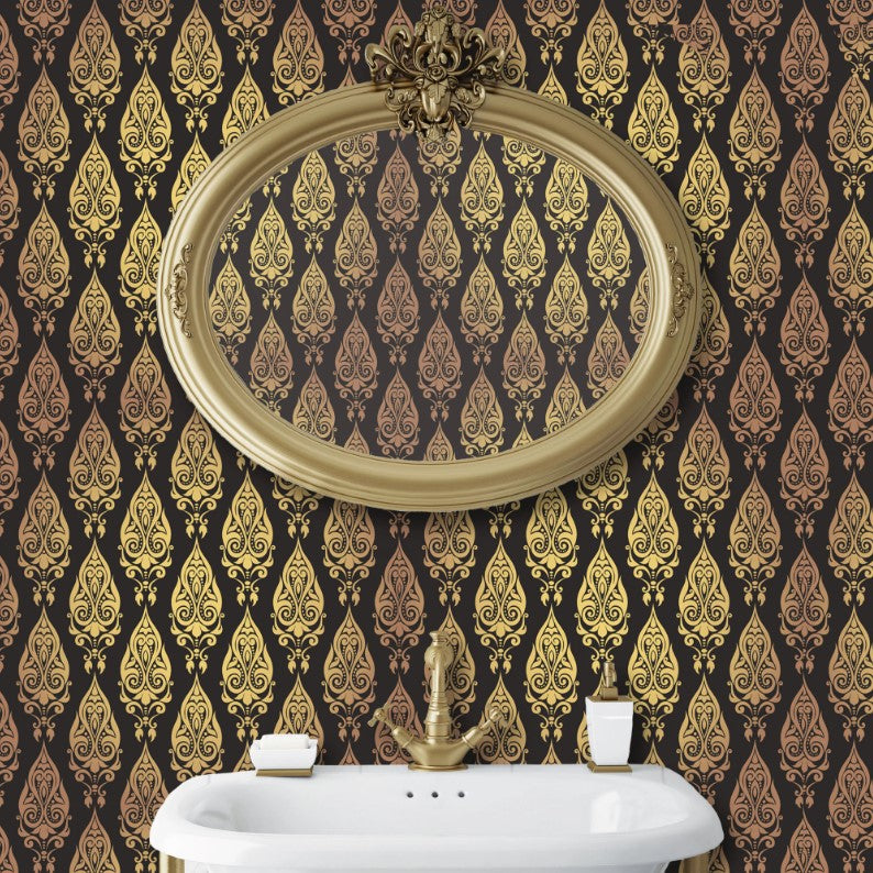 Elanor Court Elegant Moody Victorian Wallpaper