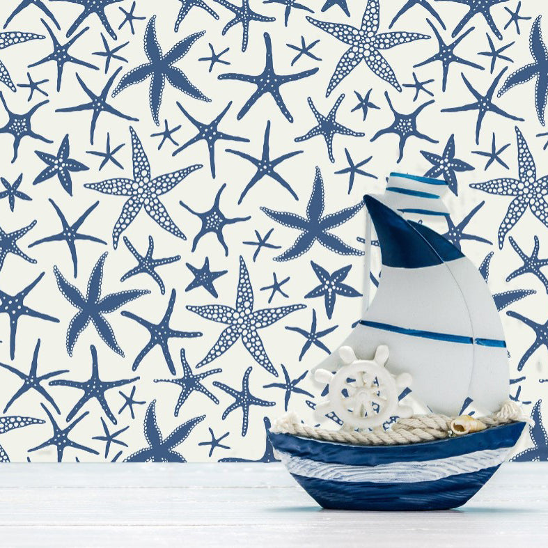 Becklands Road Tropical Starfish Wallpaper