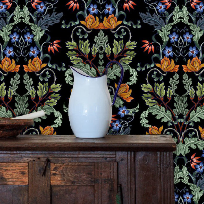 Chantery Place Moody Victorian Wallpaper