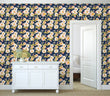 Load image into Gallery viewer, Silk Street Moody Floral Wallpaper
