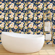 Load image into Gallery viewer, Silk Street Moody Floral Wallpaper
