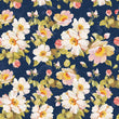 Load image into Gallery viewer, Silk Street Moody Floral Wallpaper
