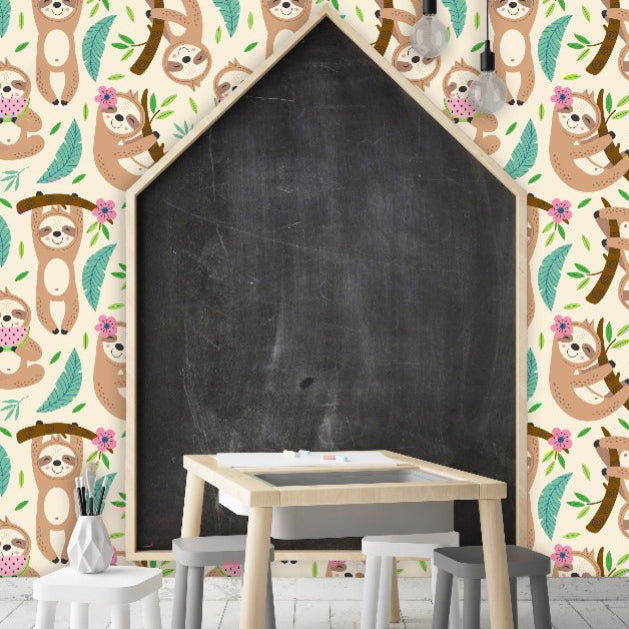 Aros Drive Kid's Sloth Wallpaper