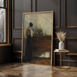 Load image into Gallery viewer, Wife Reading Book, by Carl Vilhelm Holsoe, circa 1863-1935
