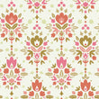 Load image into Gallery viewer, Victorian pink damask peel and stick wallpaper
