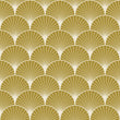 Load image into Gallery viewer, 1920s art deco geometric gold peel and stick wallpaper
