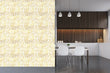 Load image into Gallery viewer, Alban Highwalk Gold Geometric Wallpaper
