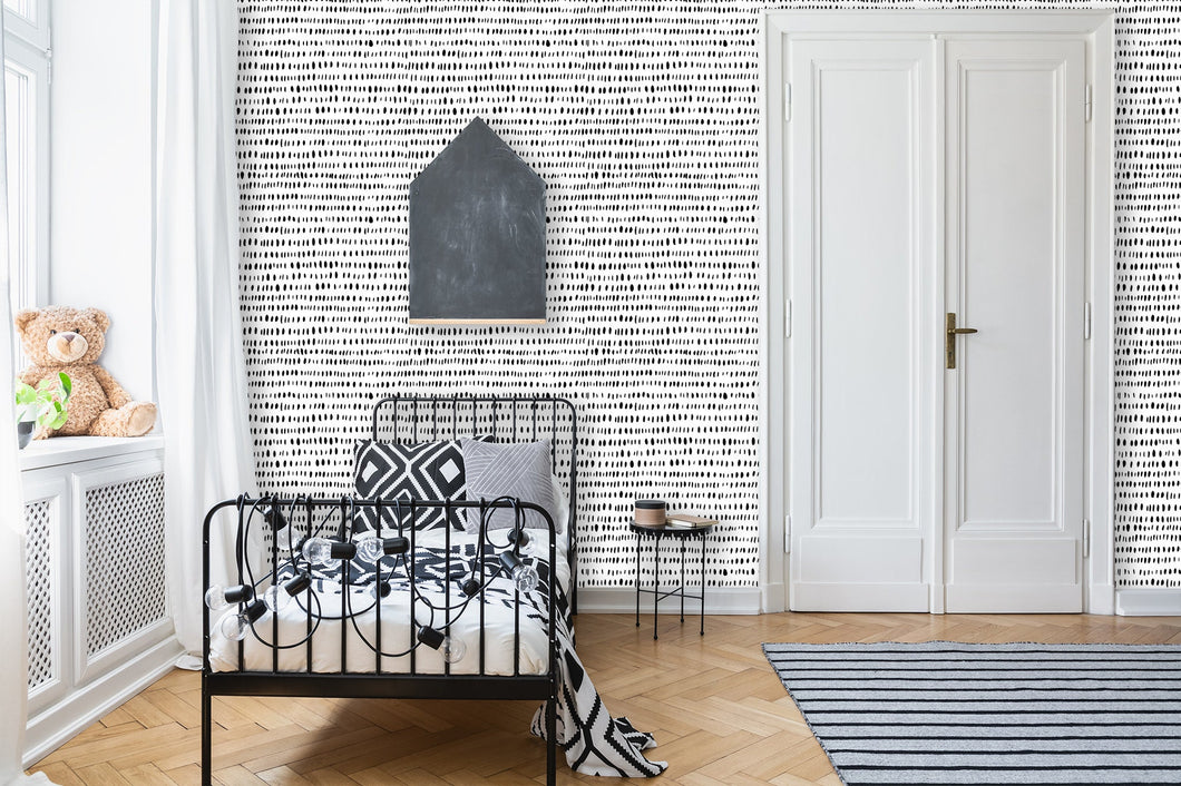 Cato Street Scandinavian Peel and Stick Wallpaper