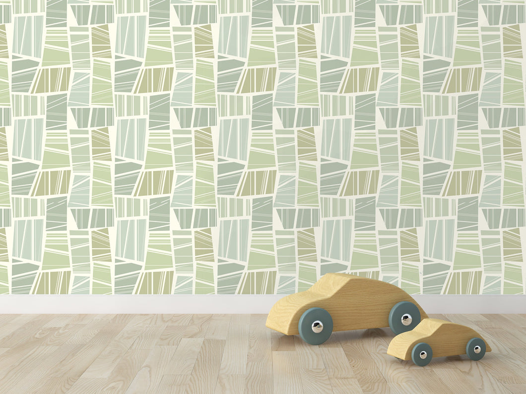 Bay Ave. Tribal Bohemian Wallpaper