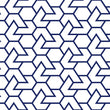 Load image into Gallery viewer, Blue geometric Mid-century peel and stick wallpaper
