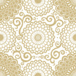 Load image into Gallery viewer, Gold floral peel and stick wallpaper
