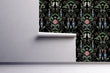Load image into Gallery viewer, Victorian dark fairytale peel and stick wallpaper
