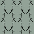 Load image into Gallery viewer, Scandinavian deer antler peel and stick wallpaper
